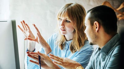 problem-statement-colleagues-solving-at-laptop