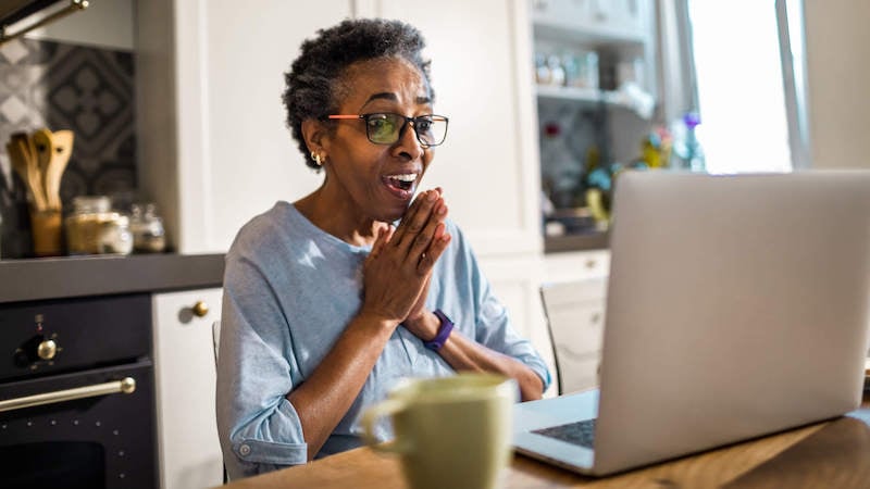 zoom-etiquette-woman-reacting-on-virtual-meeting