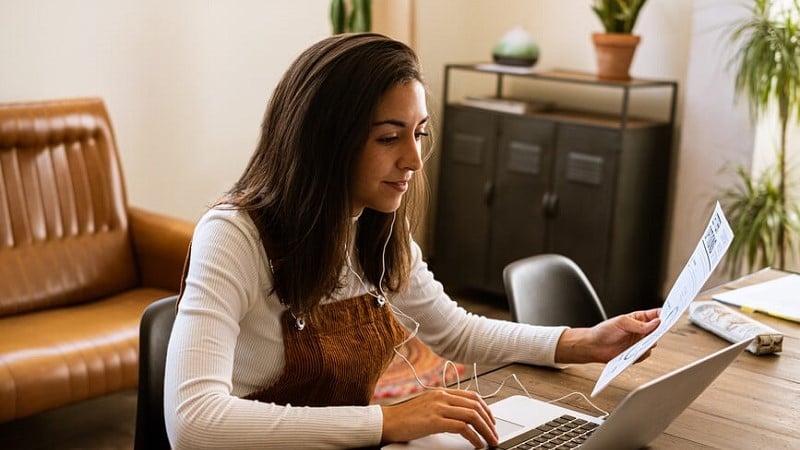 employee-retention-strategies-person-working-on-laptop-at-home