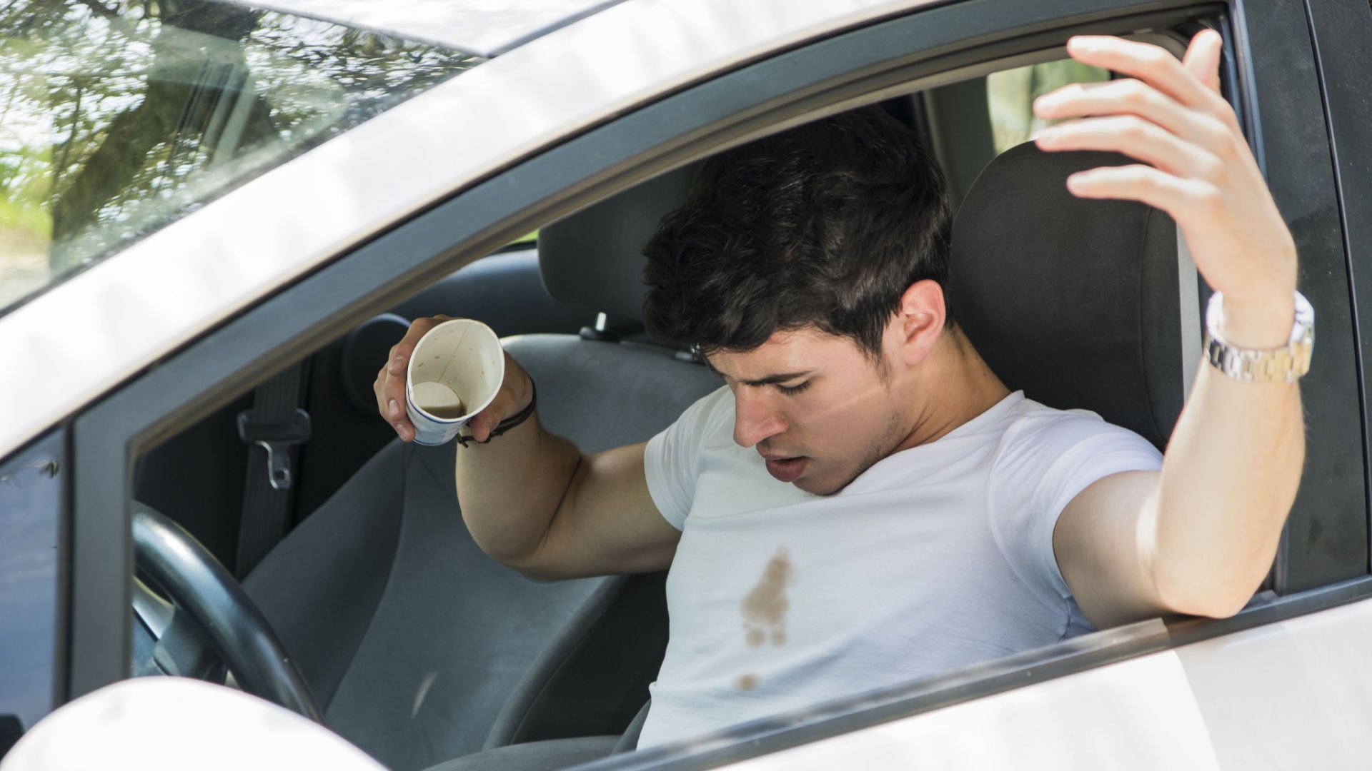 person-spilled-coffee-on-themselves-low-frustration-tolerance