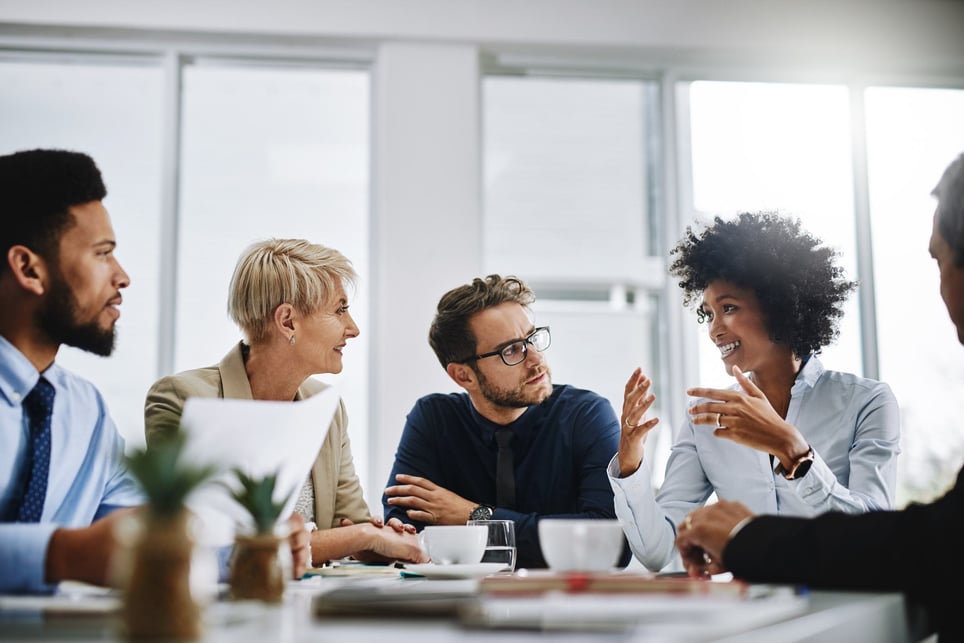 Group-of-businesspeople-in-a-meeting-communication-styles-in-the-workplace