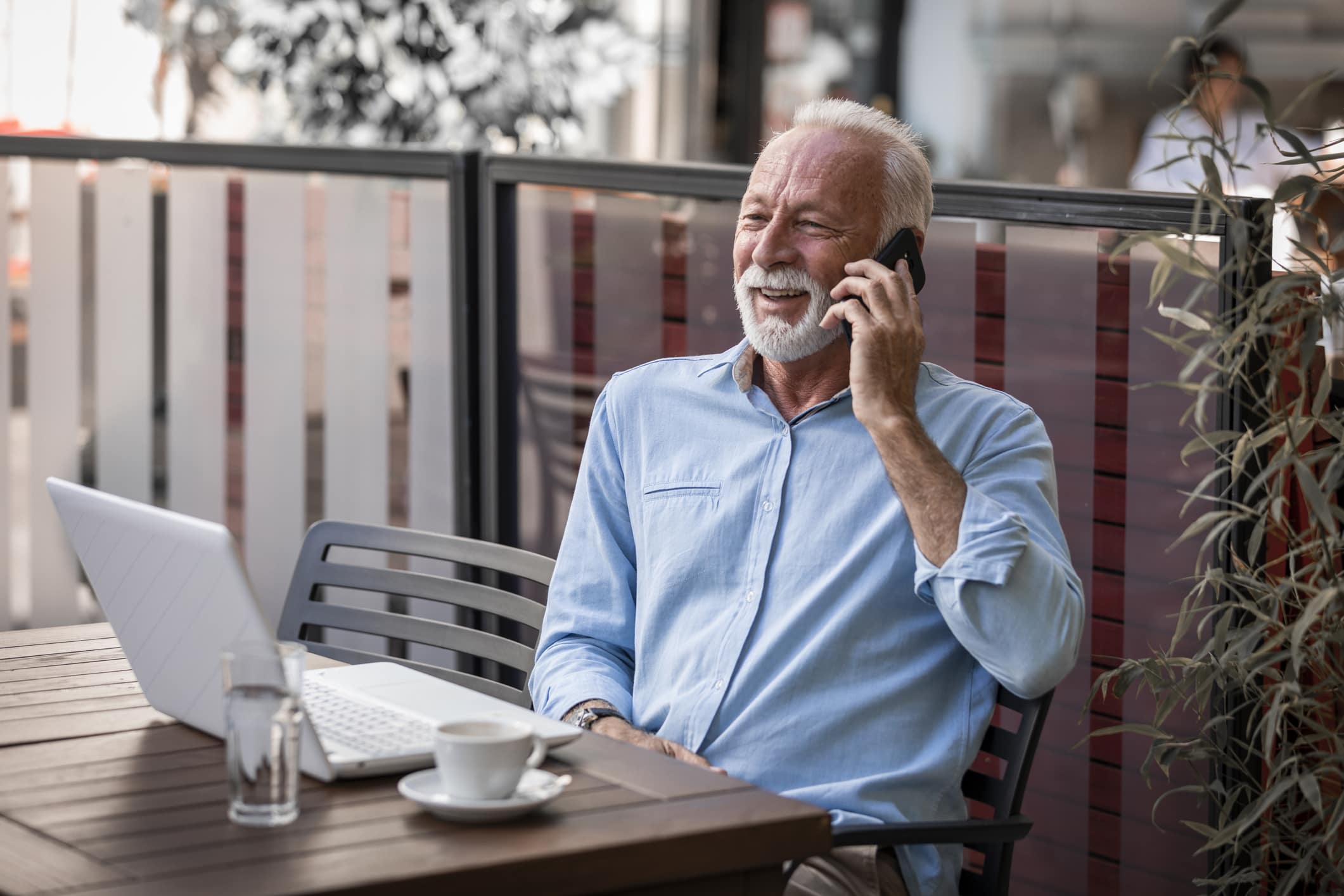 7 Different Types of Resumes to - Happy Older Man Receiving Good News On The Phone Different Type Of Resumes 
