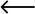 previous arrow icon