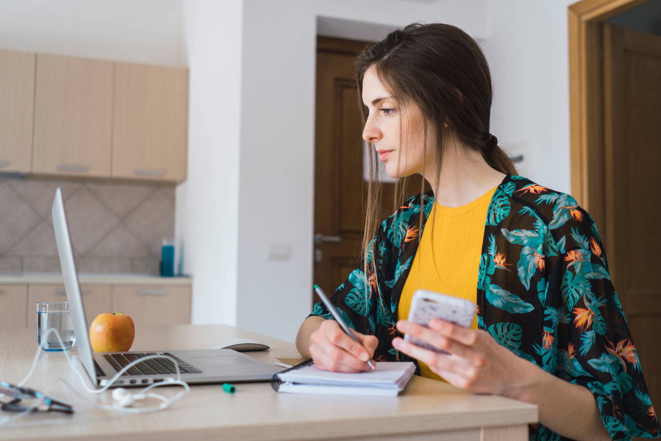 Woman-doing-research-in-computer-second-interview-questions