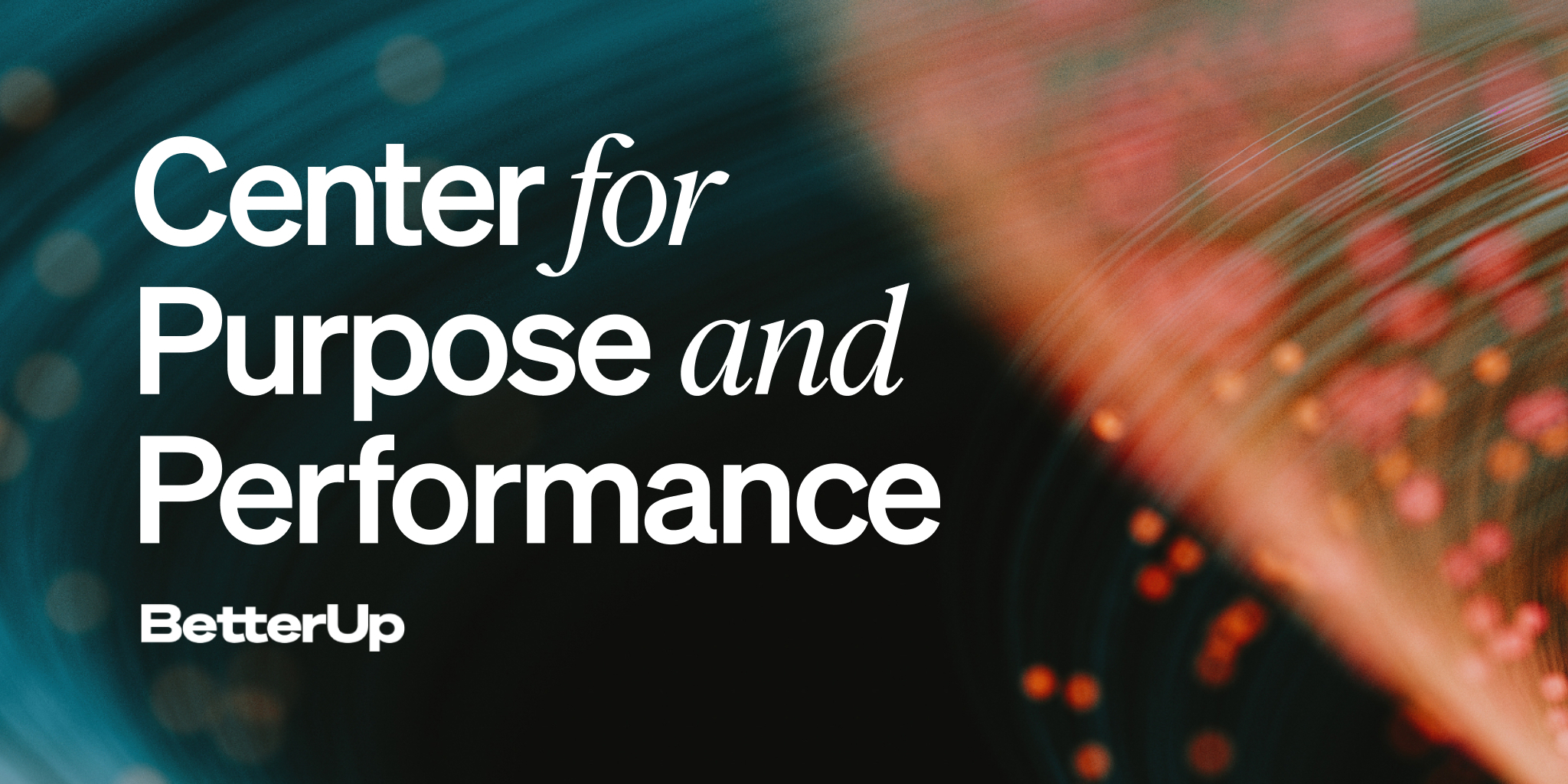 Center for Purpose and Performance
